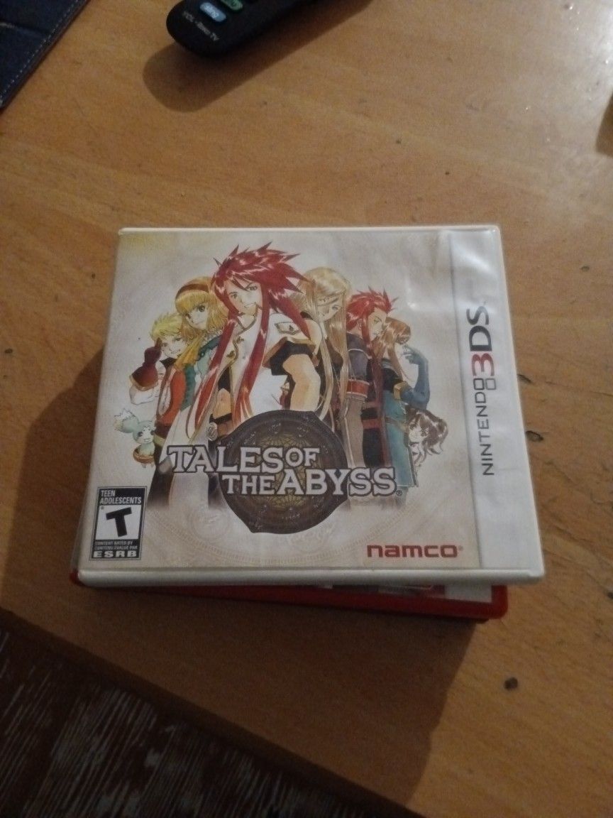 Tales Of The Abyss  Nintendo 3 DS 