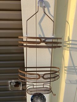 Bronze Metal Hanging Shower Caddy