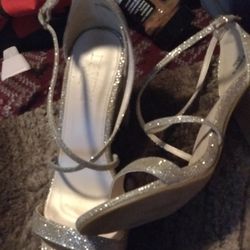Gréât To Wear With Ur Prom Dress David Bridal heels 👠 