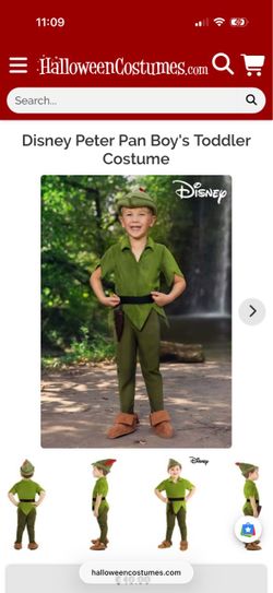 Peter Pan Halloween Costume (4T)