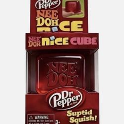 Dr Pepper Nee Doh Nice Cube Squeeze Toy