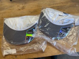 (2) New MISSION Cooling Stretchy Visor - Unisex Visor Hat