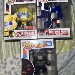 Bundle of 3 Funko Pops (New/Never Opened)