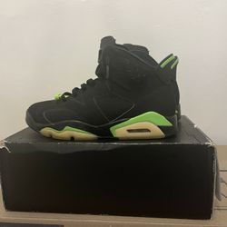 Jordan 6 “Electric Green” Size 9.5