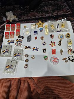 Nice Collection of Goodwill Games And Other Vintage Pins