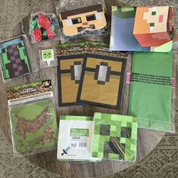 Minecraft Birthday Decorations 