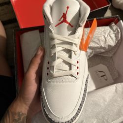 Jordan 3 White Cement Reimagined Size 11