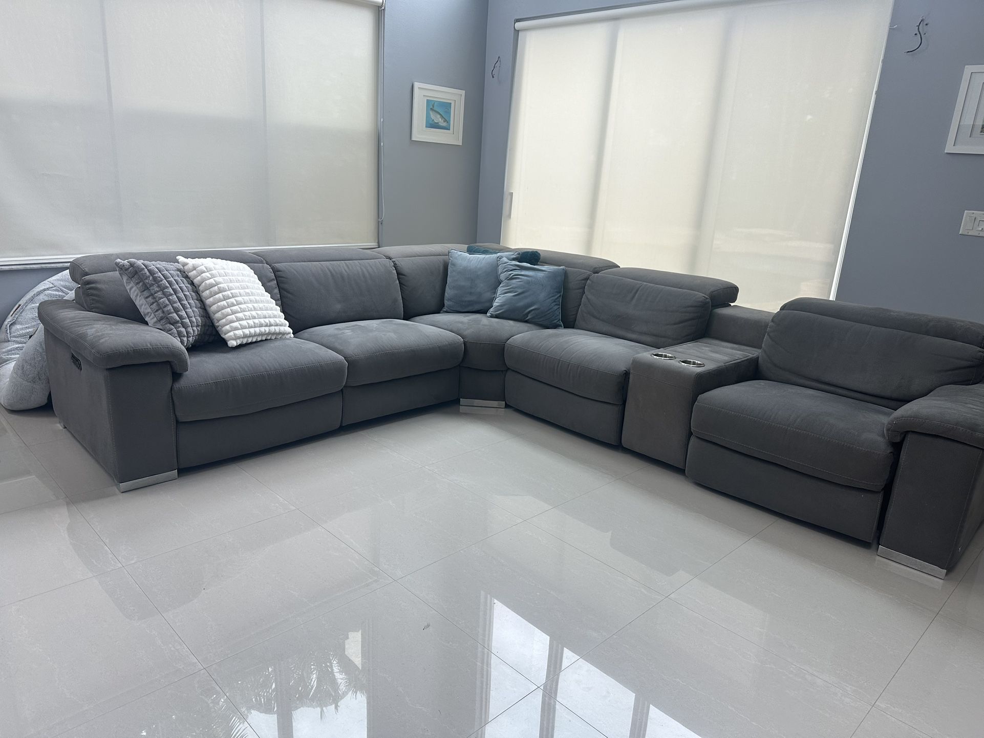 Reclining Sectional For Sale