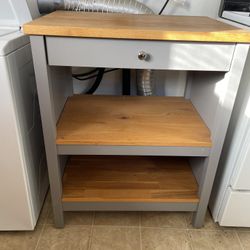 Kitchen Butcher block Table. 