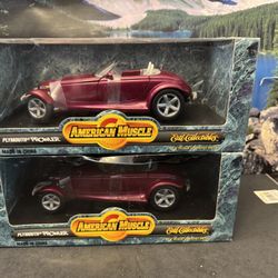 1:18 Scale Ertl American Muscle Plymouth Prowler. New Unopened. $30.00 each. 