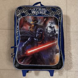 Star Wars Kids Rolling Travel Suitcase