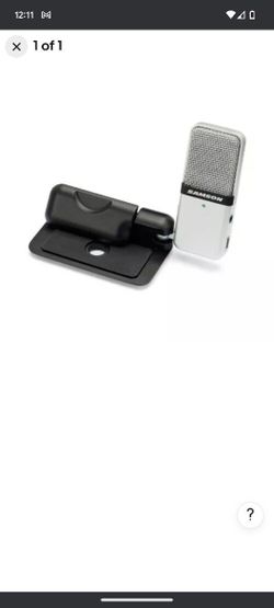 Samson Go Mic Portable USB Condenser Microphone with Software Included