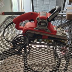 Black And Decker Belt Sander