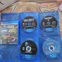 Playstation 4 game lot