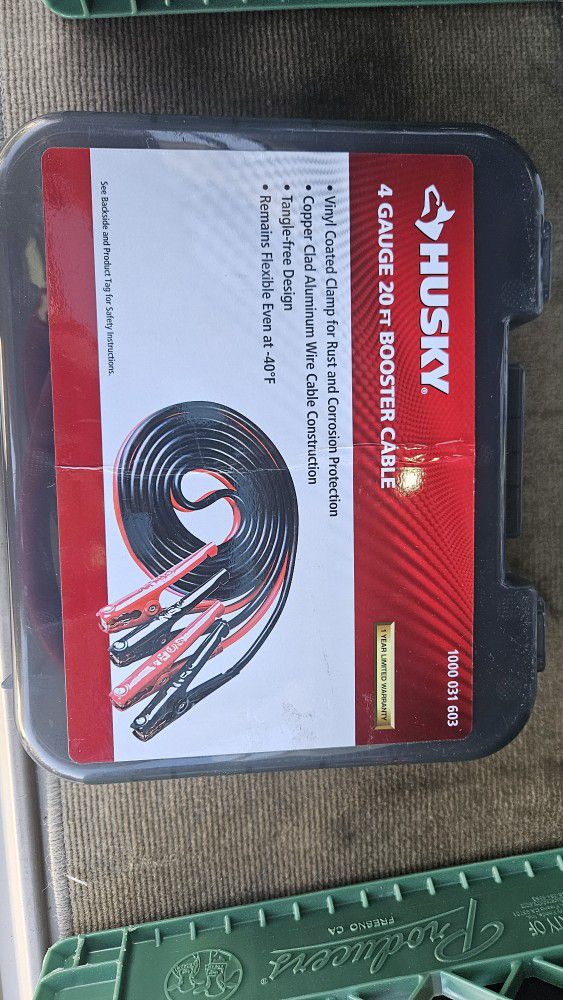 $husky Booster Cables New