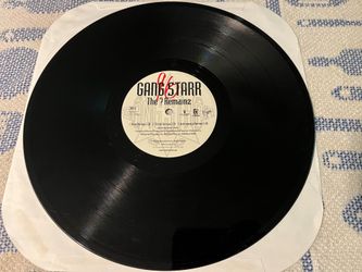 Gang Starr the ? Remainz & all 4 the cash single 12" record vinyl