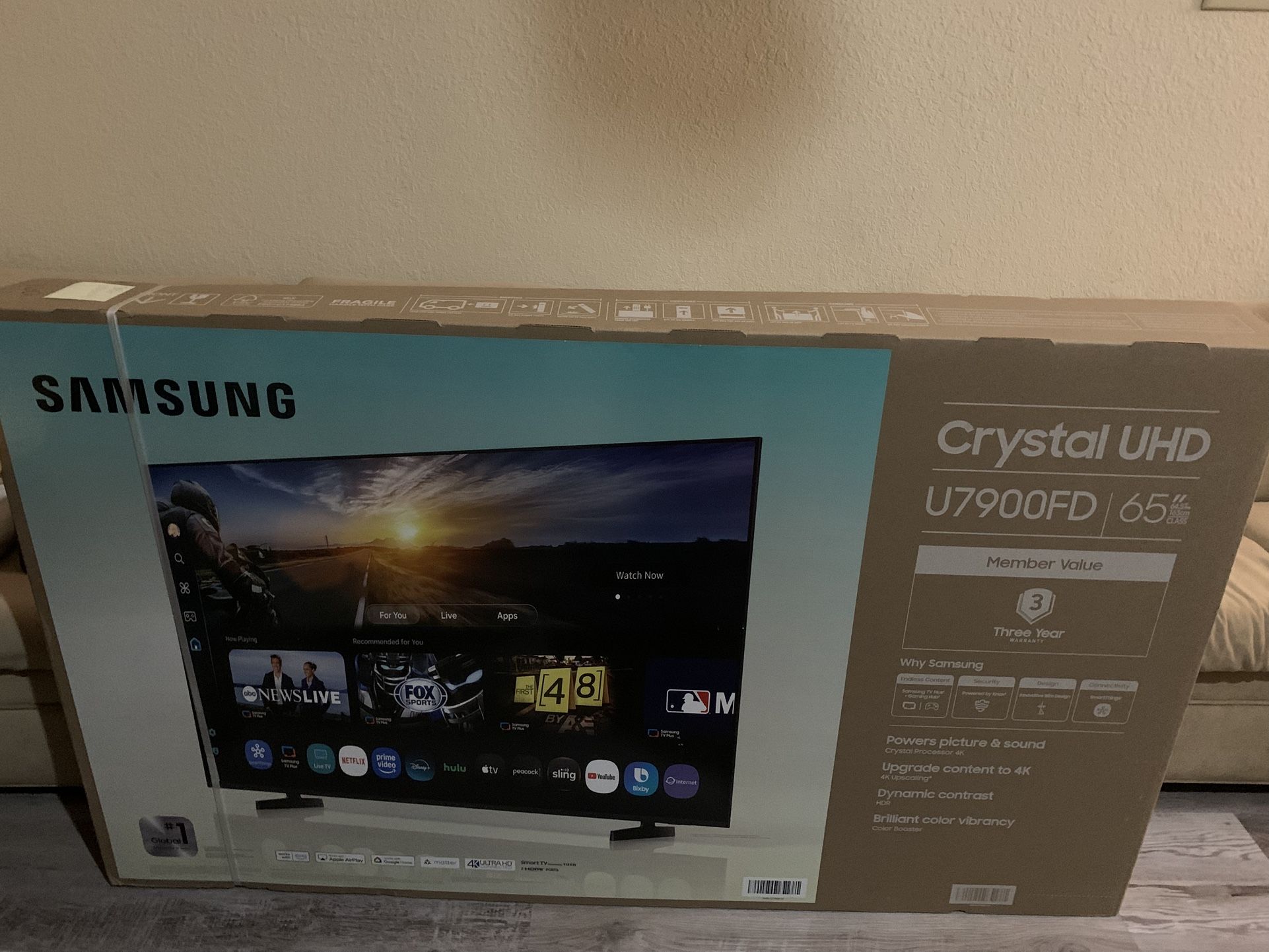 Brand New Tv. Lowball Will Not Be Accepted