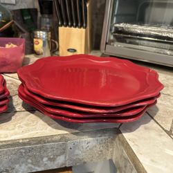 Princess House Set Of 4 Plates & 4 Bowls 