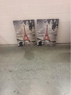2 Paris Wall Pictures