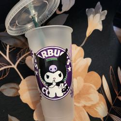 Hello Kitty Kuromi Starbucks Cup (new)