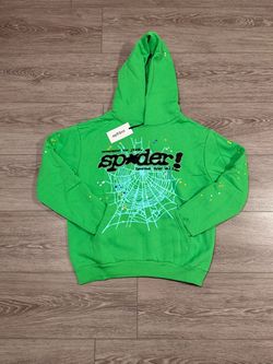 Sp5der Punk V2 Rhinestone hoodie