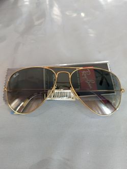Ray Ban sunglasses 3025 zise 58-14 144 gold