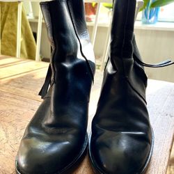Women’s Black Leather Boots 7