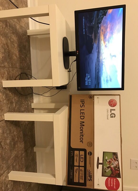 Used LG 27" Full HDIPS LED Monitor 27MP33HQ-B