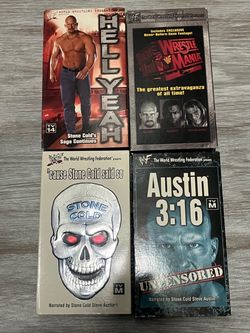 Stone cold wrestling VHS