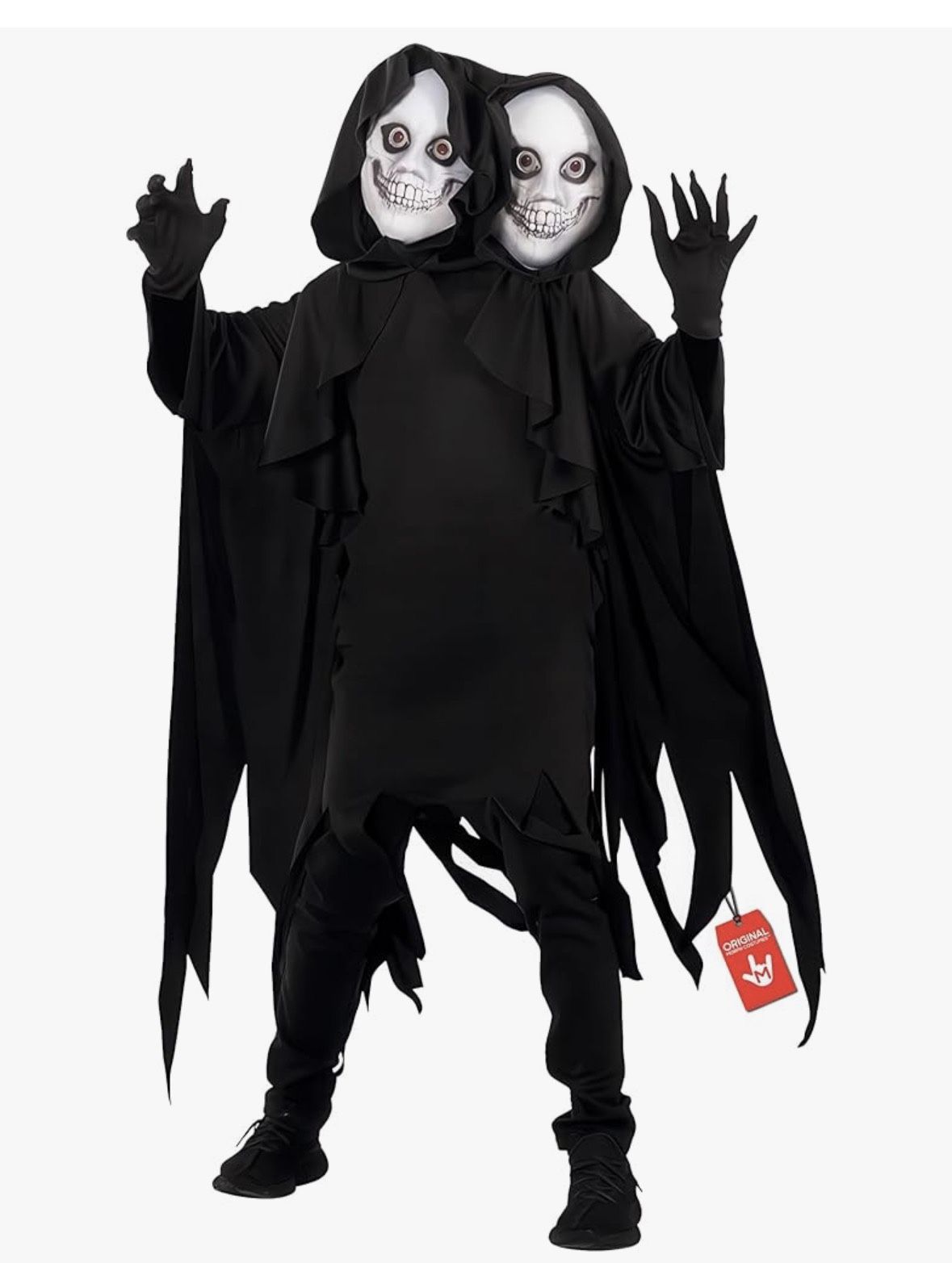 Morph Two Headed Ghoul Costume Kids