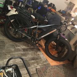 Huge Xmas Sale! Senada Saber Pro 30+ Mph And 65 Mile Range W/1000 watt + Best In Class 95 NewtonmtrsTorque, Hybrid Between Reg Top Tube + PS Thru