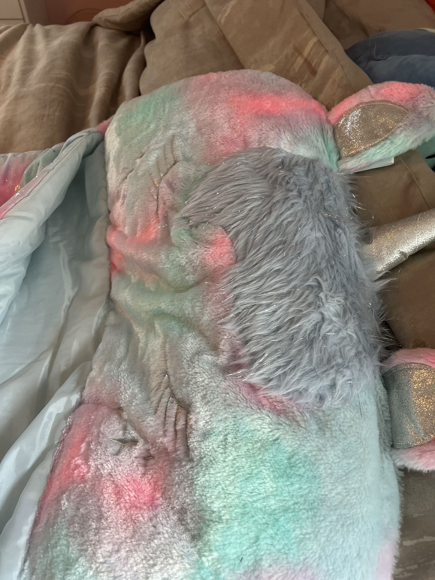 Justice Girls Unicorn Sleeping Bag