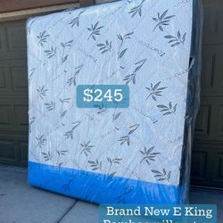 Bamboo Pillow Top King Size Mattress 