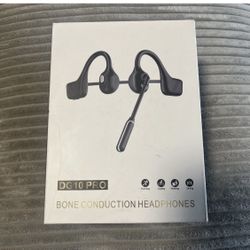 Bone Conduction Headphones with Mic, Earphones Bluetooth 5.2 Open-Ear Headphone