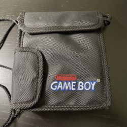 Vintage Nintendo Game Boy Carrying Case Storage Pouch Bag