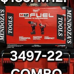 Milwaukee Combo Kit Fuel M12 