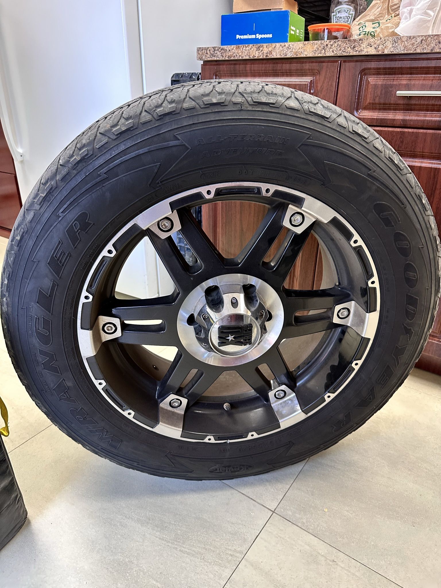 XD Series Wheel and Tires Rim 20