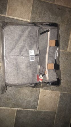 Skip Hop Duo Signature Diaper Bag Grey Melange