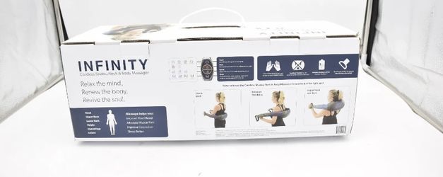 Infinity Cordless Shiatsu Neck and Body Massager