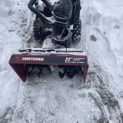 Craftsman 22 Inch Snowblower