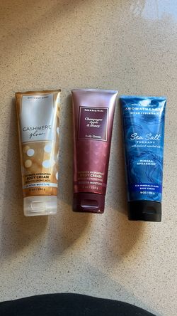 New body cream and candle holder all for $ 10