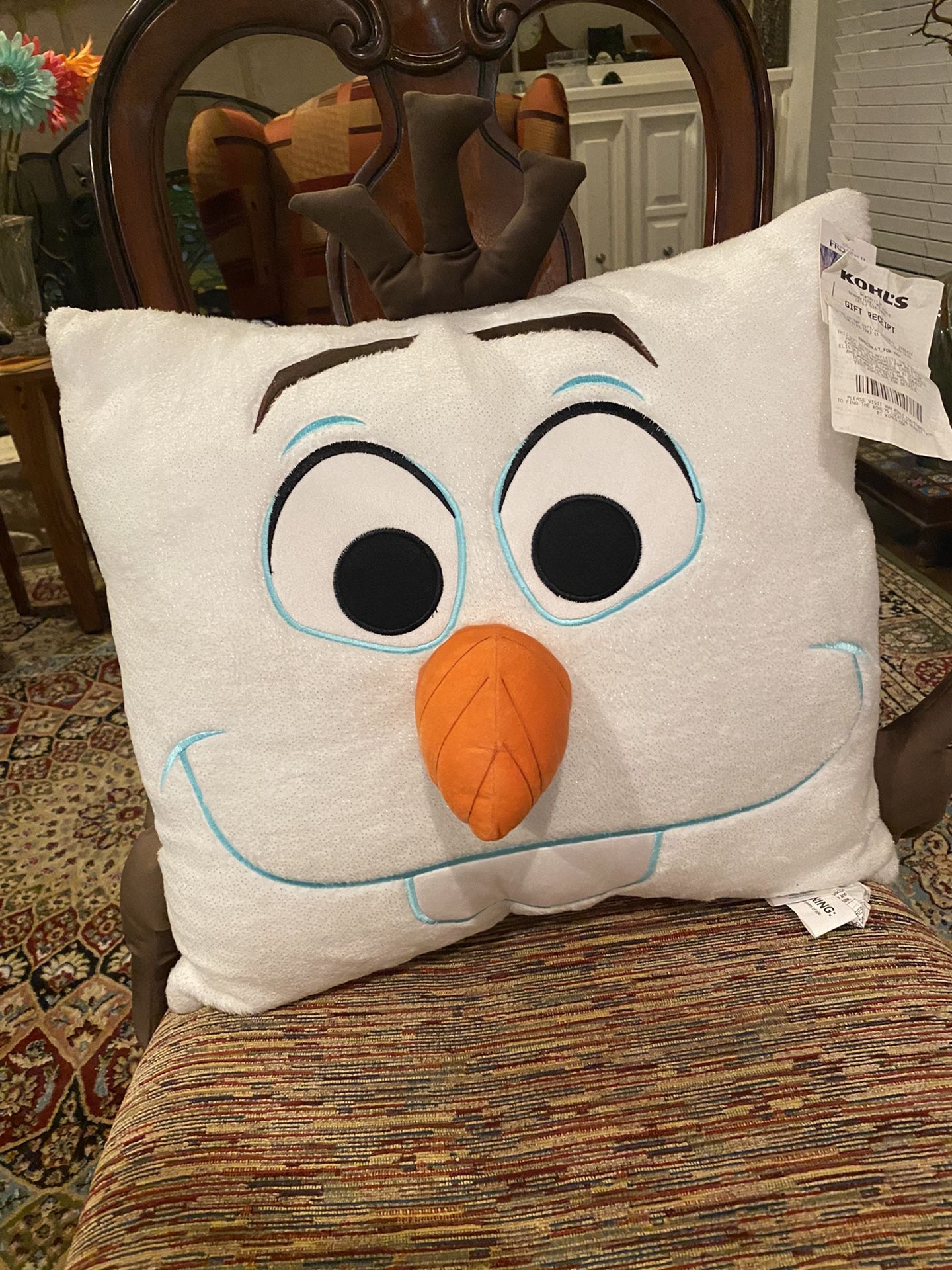 New Large Olaf Pillow 