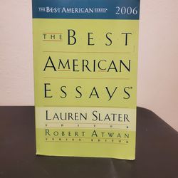 The Best American Essays 2006 (The Best American Series) Paperback