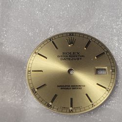 Rolex dial