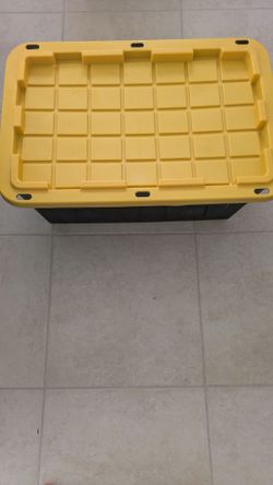 27 Gallon Storage Totes $8each