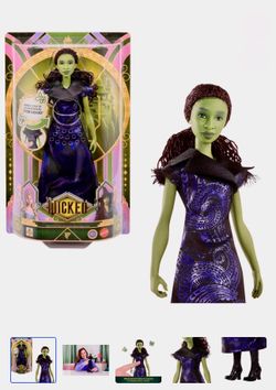 Wicked Singing Elphaba  Doll URL Misprint Error Label Website