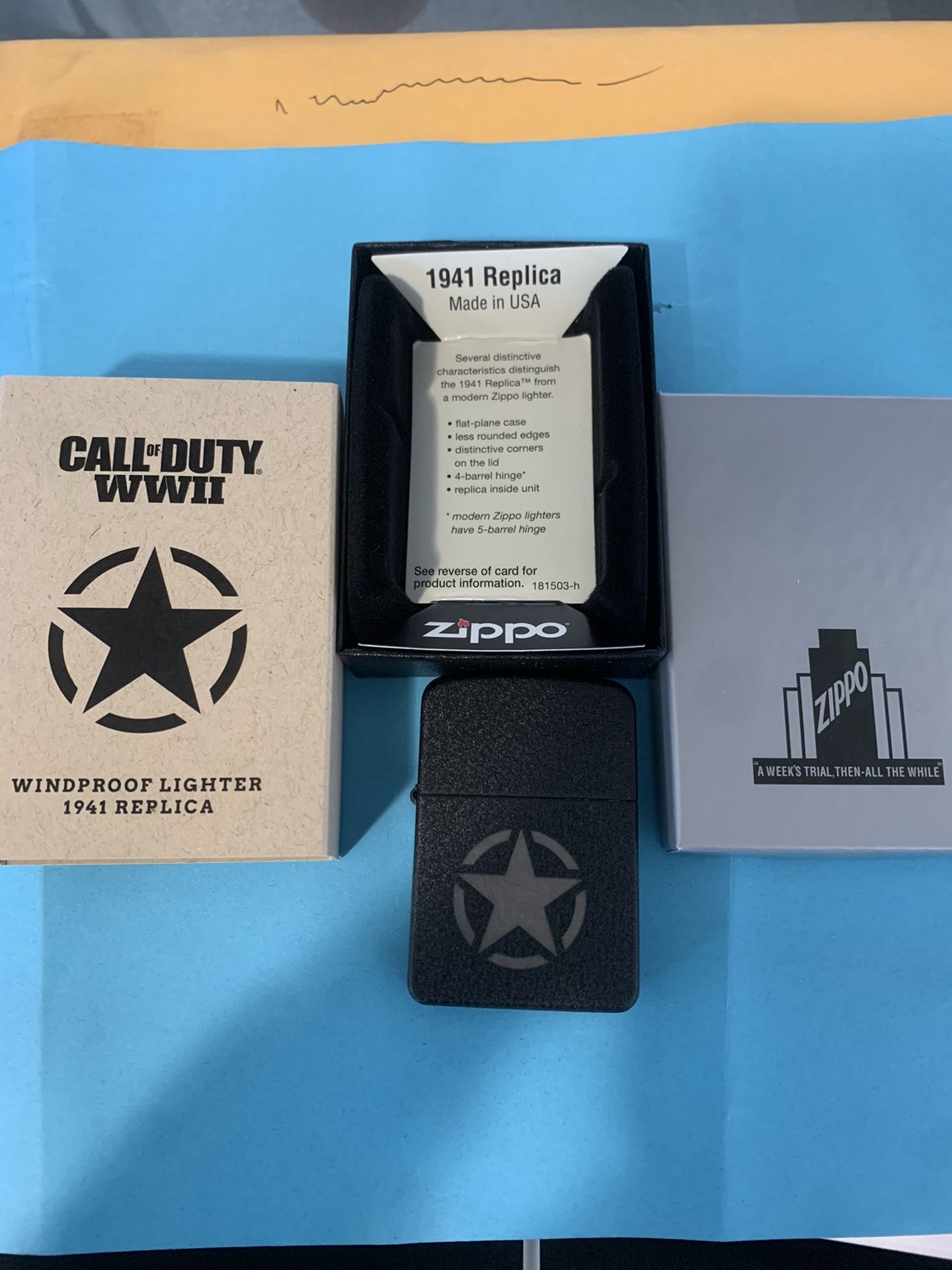 Call Of Duty Zippo Lighter