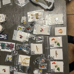 Hat pins Assorted Pieces Mexico & Rooster Pins