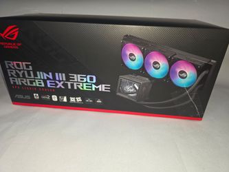 ASUS ROG RYUJIN III 360 ARGB Extreme All-in-one AIO CPU Liquid Cooler
