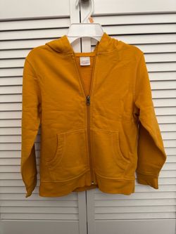 NWOT! Hanna Andersson kids Zip Up Hoodie Sweatshirt Size 6-7